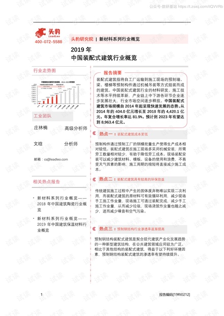 县新材料产业调研报告最新价格