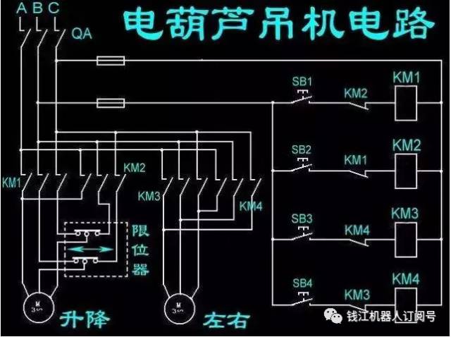 气缸自动化控制电路图